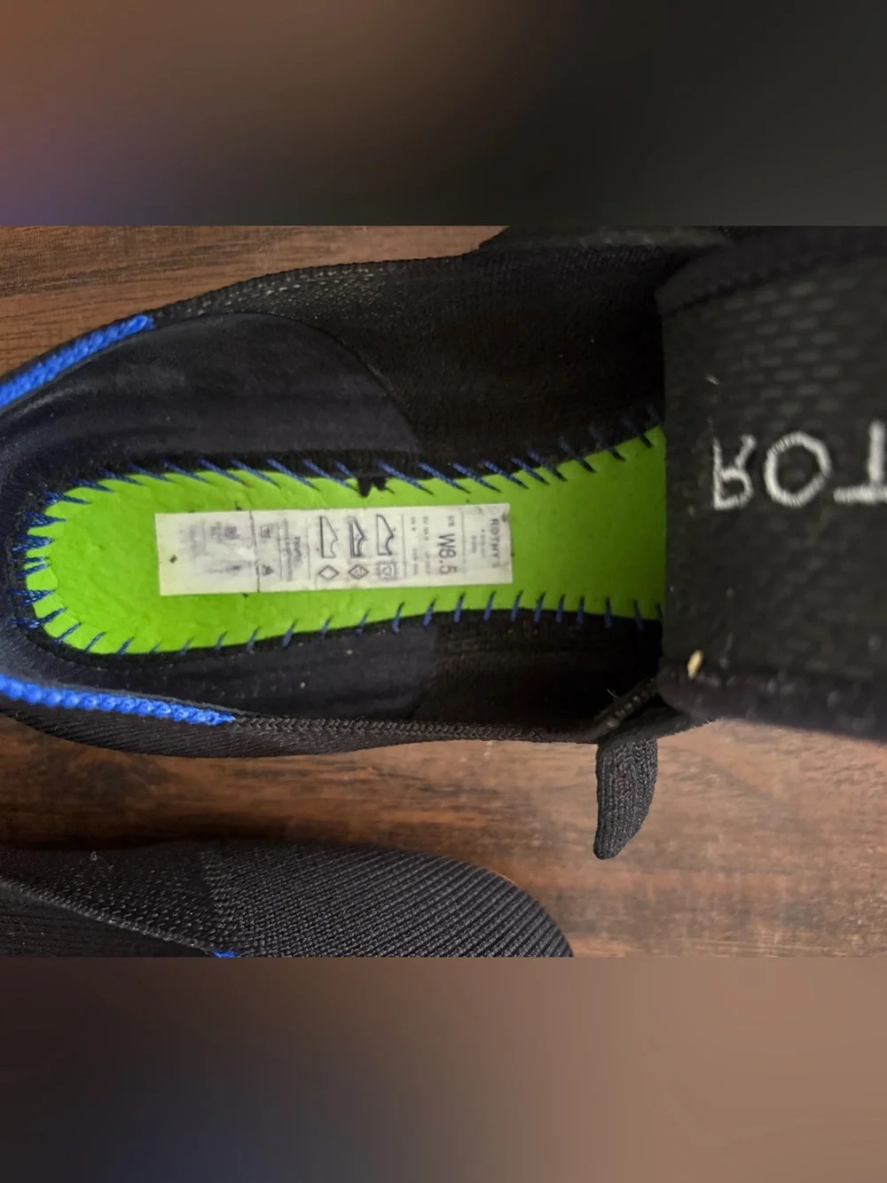 Rothy’s Mary Jane in Black size 8.5